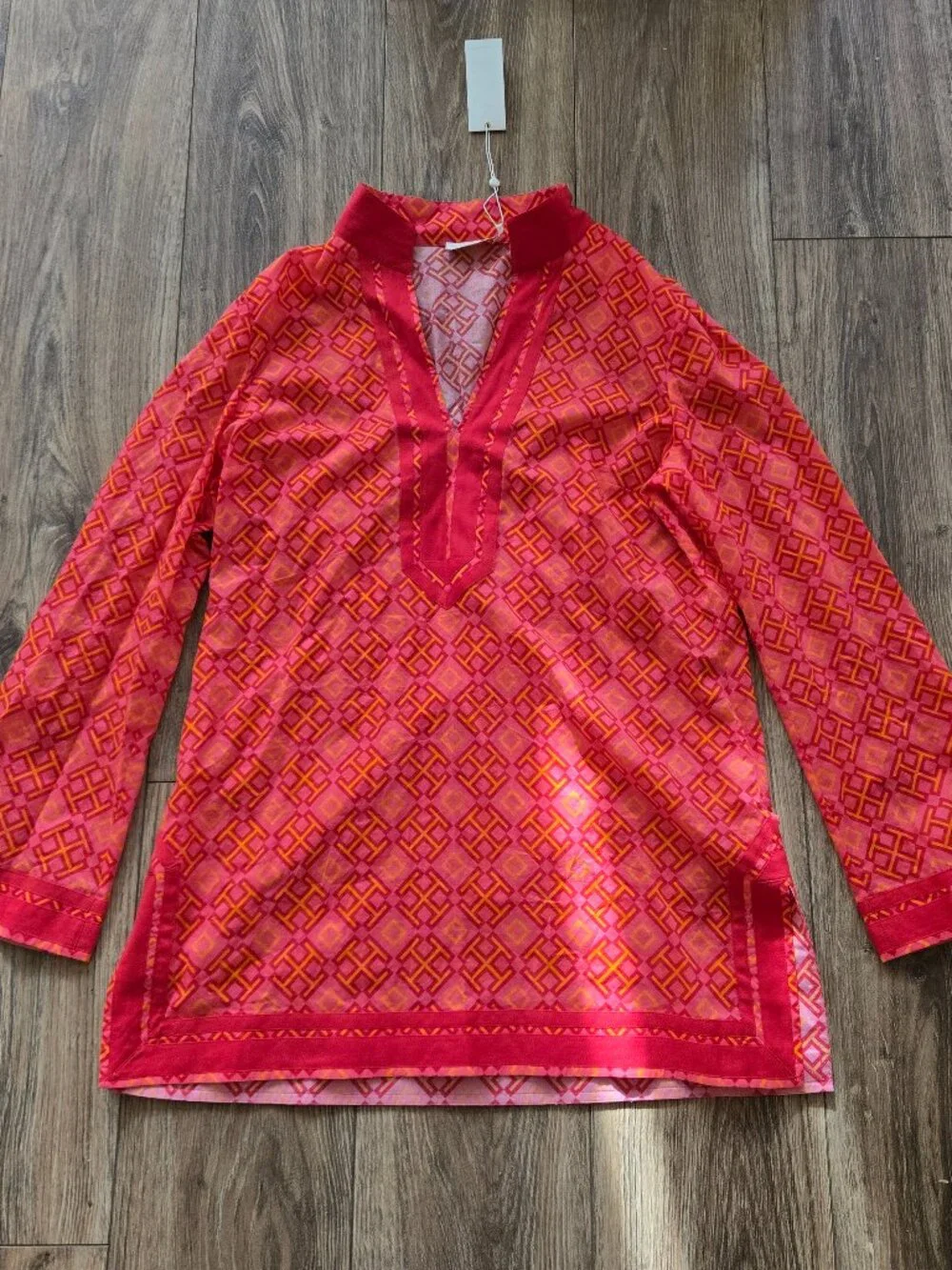 Tory Burch Classic 4T Printed Tory Tunic
